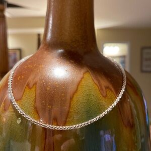 Elegant Silver Chain Necklace